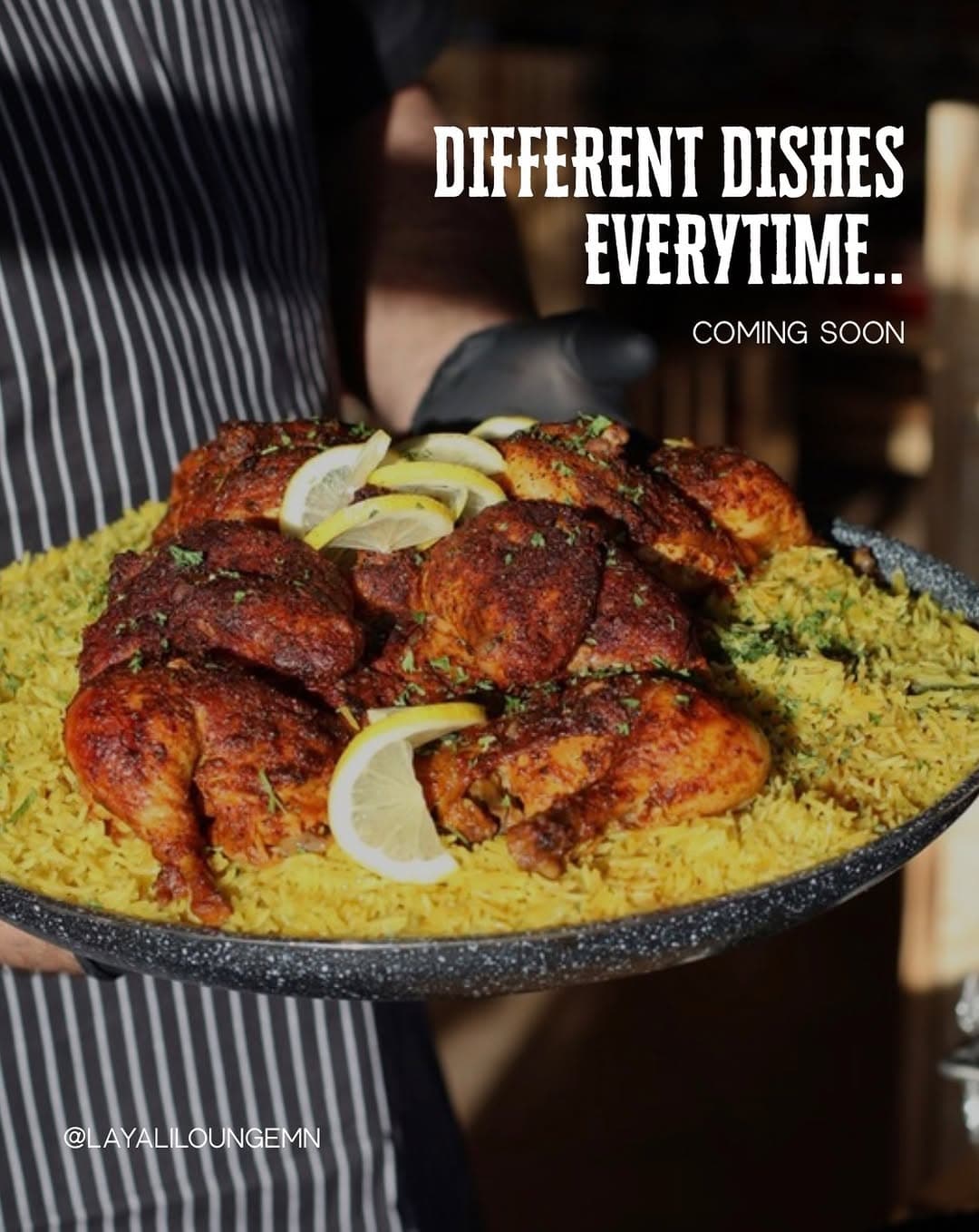 Food and atmosphere at Layali
